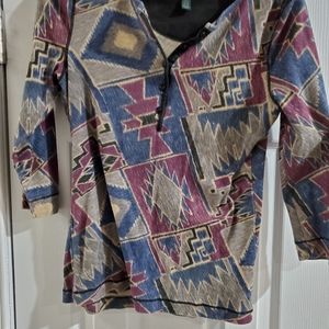 LAURENS JEAN CO. Southwestern Shirt